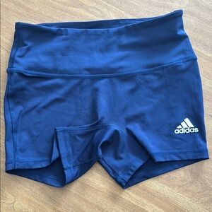 Adidas Women's Navy Blue Shorts